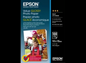 Epson Value Glossy Photo Paper 183 g/m2 - 10x15cm - 100 листа