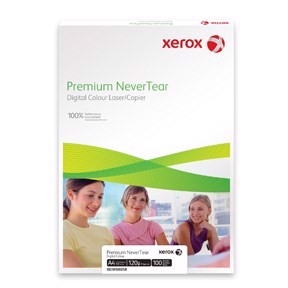 A4 Xerox Premium NeverTear 125 g/m² копирна хартия - пакет от 100 листа