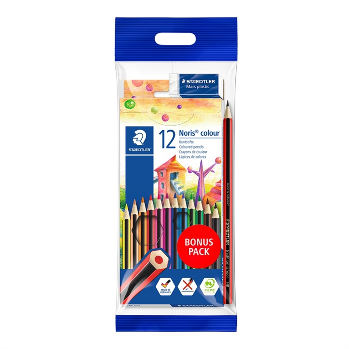 Staedtler Цветни моливи Noris SET Colour ass (12)