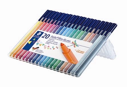 Staedtler Файбърпeн Triplus Color 1,0mm комплект (20)