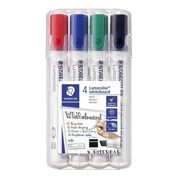 Staedtler WB Маркер Lumocolor скосен 2-5мм асорти (4)