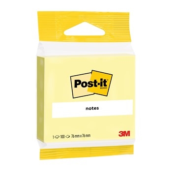 3M Post-it Canary Yellow 76 x 76 мм, 100 листа