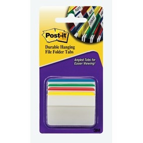 3M Post-it Indexfaner 50,8 x 38,1 Strong "почукване" ас. цветове - 4 опаковки