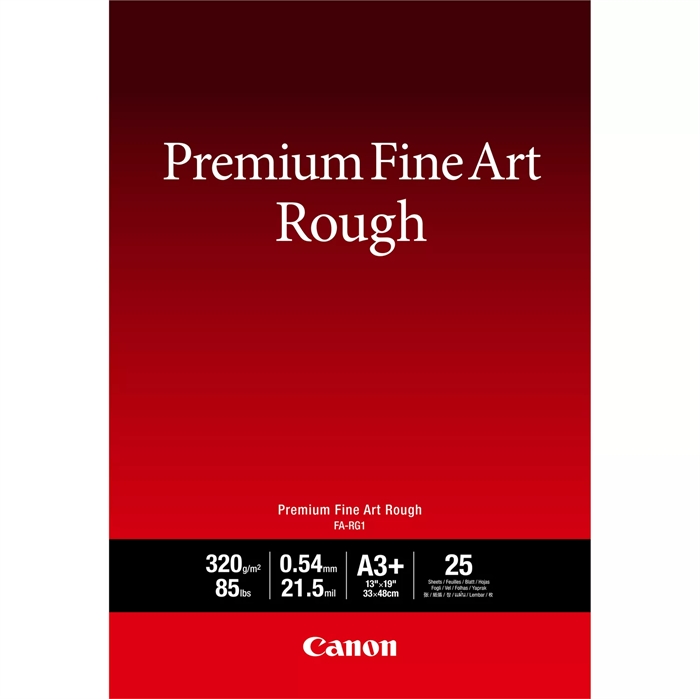 Canon Premium FineArt Rough - A3+, 25 ковчега