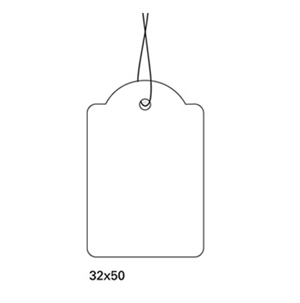 HERMA етикети висящи с връв 32 x 50 мм, 1000 бр.