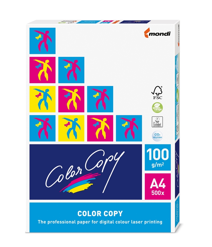 A4 ColorCopy 100 g/m² копирна хартия - 500 листа в пакет