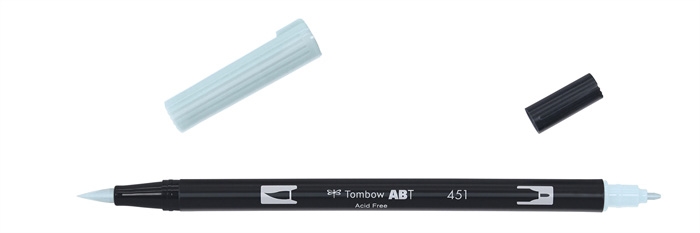 Tombow Маркер ABT Dual Brush 451 небесносиньо