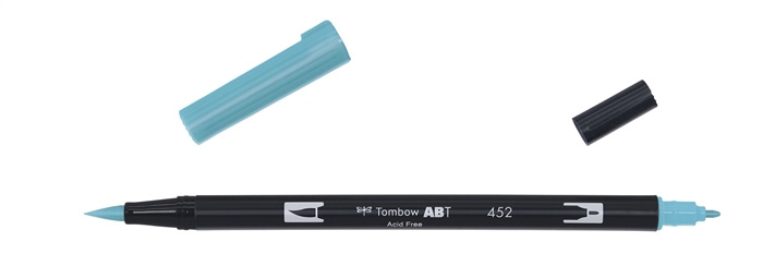 Tombow Маркер ABT Dual Brush 452 процесно синьo