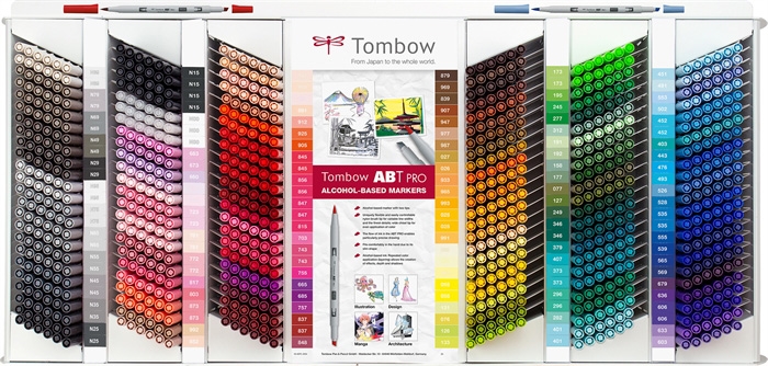 Tombow Marker алкохол ABT PRO съдържание за дисплей (864)