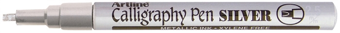 Artline Metallic Calligraphy 993 сребро