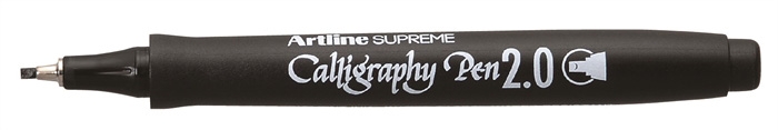 Artline Supreme Calligraphy Pen 2 вида