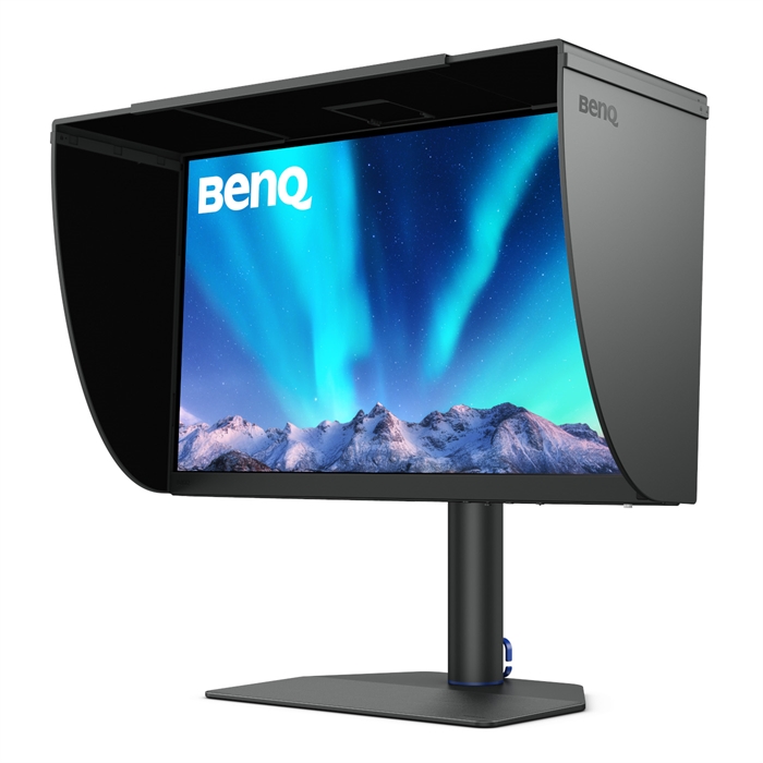 BenQ SW272U - 27" 4K - екран за фото и видео редактиране + безплатен капак срещу отблясъци