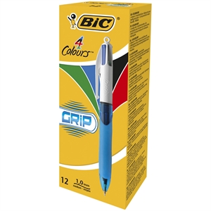 Bic Химикалка 4 цвята Bic Grip