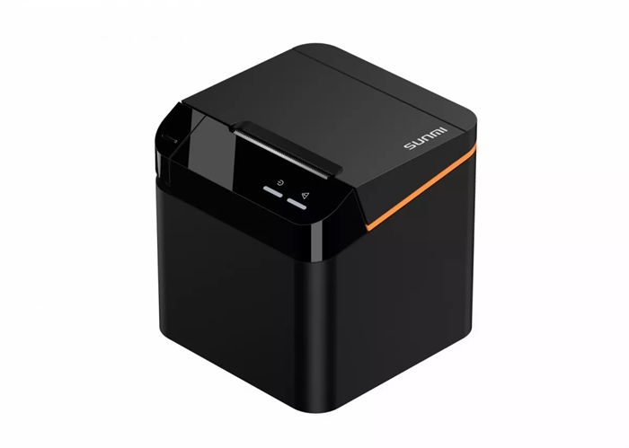 SUNMI Cloud Принтер, с резачка, USB-C, BT, Wi-Fi, черен