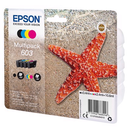 Epson T03U Multipack 4-colours 603 касета с мастило