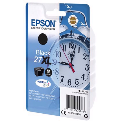 Epson T2711 Black касета с мастило XL