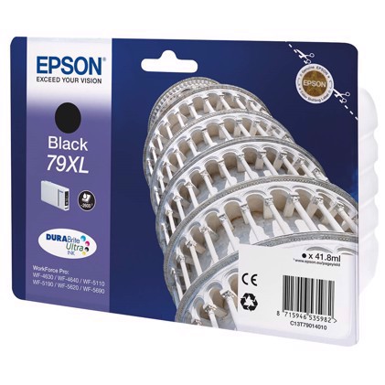 Epson T7901 Black касета с мастило XL