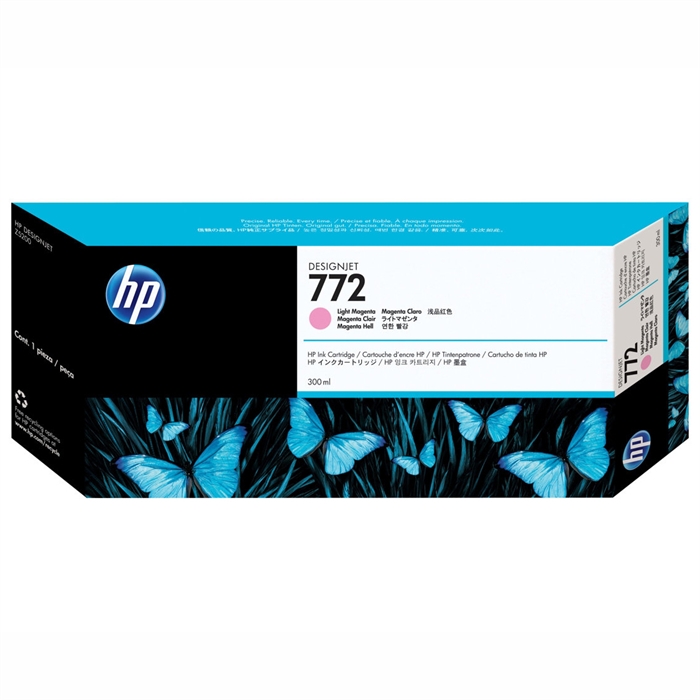 HP 772 Light Magenta мастилена касета, 300 мл