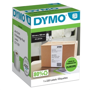 DYMO етикет 104 x 159мм