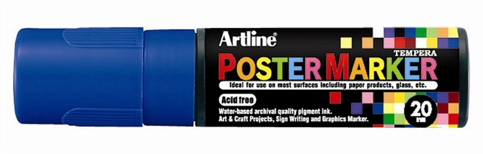 Artline Poster Marker 20 син