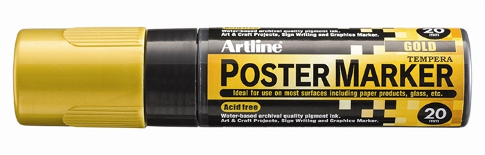 Artline Poster Marker 20 златен