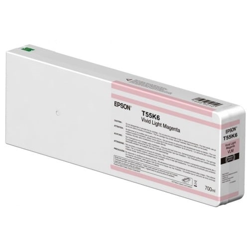 Epson Vivid Light Magenta T55K6 - мастилница 700 мл