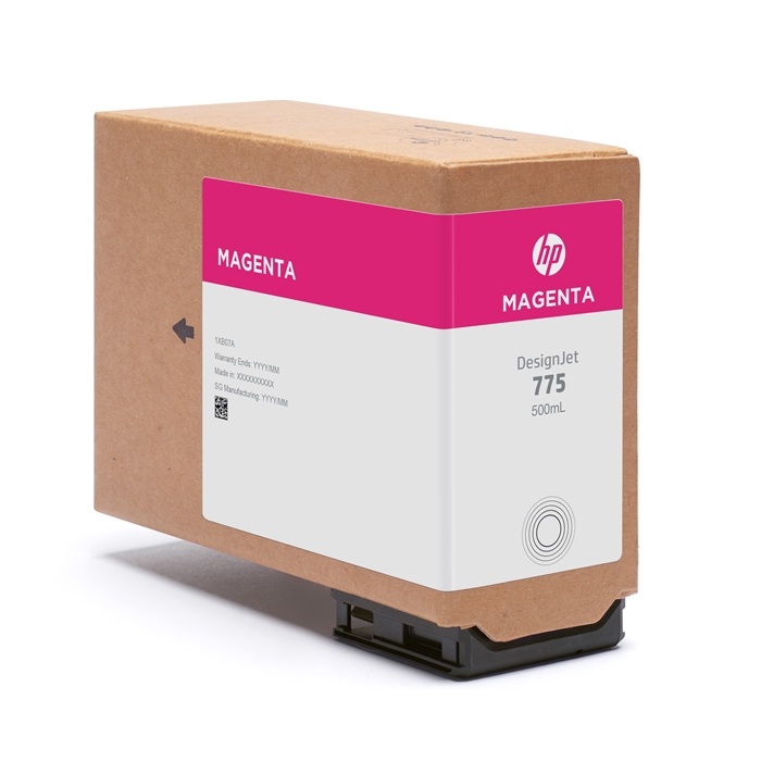 HP 775 cartridge, 500 ml, Magenta