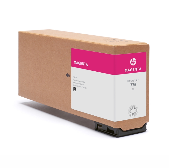 HP 776 cartridge, 1 liter, Magenta