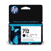 HP 712 38-ml Black DesignJet касета с мастило