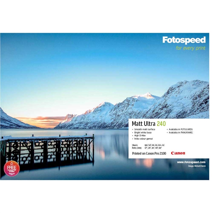 Fotospeed Matt Ultra 240 g/m² - 17" x 30 метра