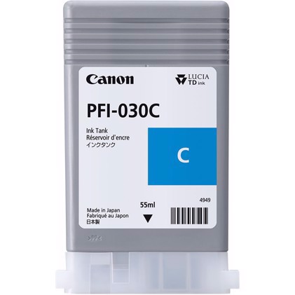 Canon Cyan PFI-030C - мастилена касета 55 ml