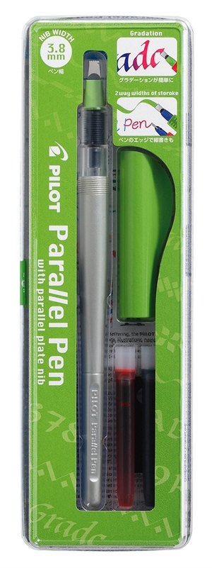 Pilot Калиграфия Писалка Parallel Pen 3,8mm комплект черен