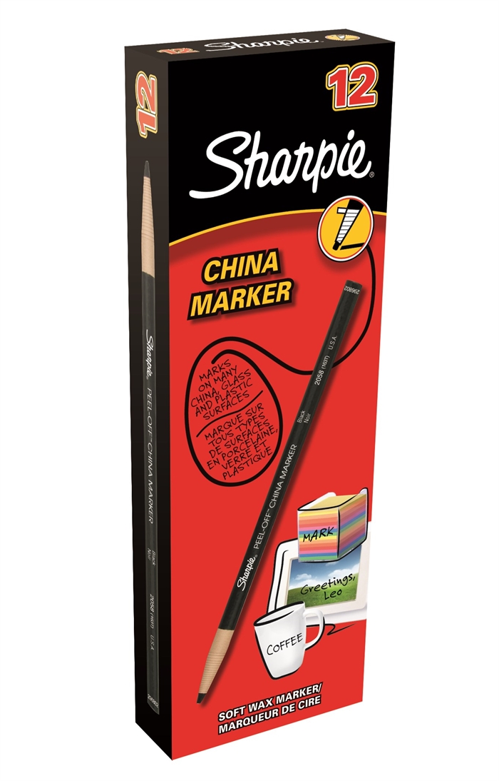 Маркер Sharpie Китай 2,0 мм черен