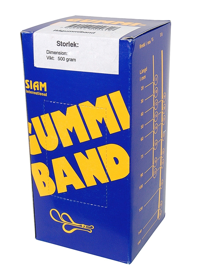 Сиам Гумени ленти номер 68 150x6,0mm (500g)