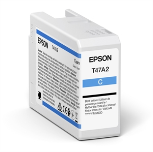 Epson Cyan 50 ml ink cartridge T47A2 - Epson SureColor P900