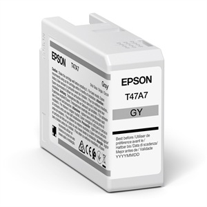 Epson Gray 50 ml ink cartridge T47A7 - Epson SureColor P900