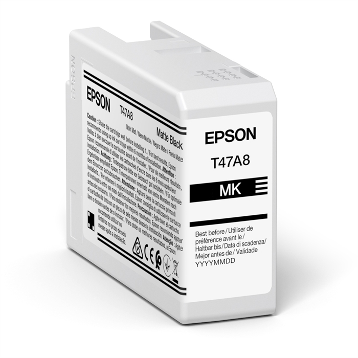 Epson Matte Black 50 ml ink cartridge T47A8 - Epson SureColor P900