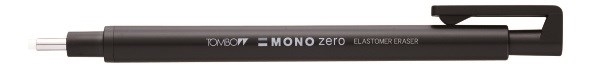 Tombow Гума за триене писалка MONO zero ø2,3mm черна