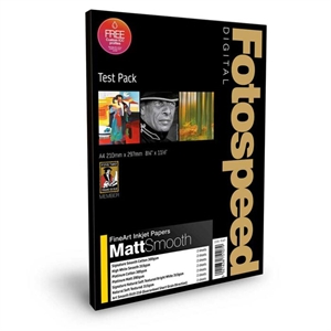 Fotospeed Fine Art Matt Smooth A4 Test Pack, 18 листа