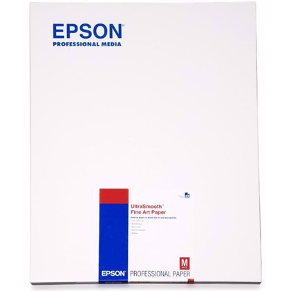 Epson Ultrasmooth Fine Art Paper, DIN A2, 325g/m², 25 Чаршафи