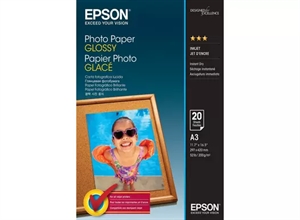 Epson Фото Хартия Гланц 200 g/m² - A3 - 20 листа