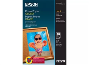 Epson Photo Paper Glossy 200 g/m² - A4 - 20 листа