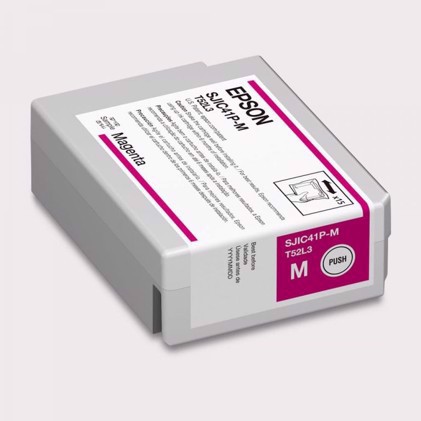 Epson Magenta касета с мастило for Epson C4000 - 50 ml ( SJIC41P-M )