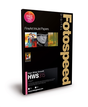 Fotospeed High White Smooth 315 g/m² - A2, 25 листа