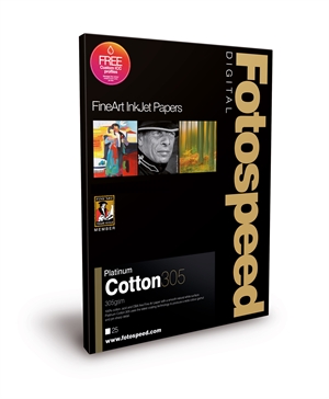 Fotospeed Platinum Cotton 305 g/m² - A2, 25 листа