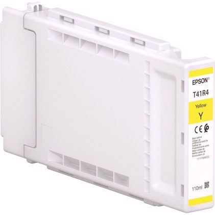 Epson  T41R4 Yellow  - 110 ml blækpatron - Epson SureColor SC-T3400, SC-T3400N, SC-T5400